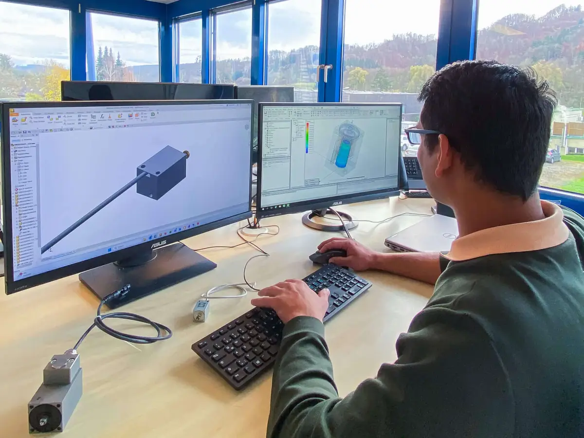 Digitale Konstruktion und Entwicklung individueller Magnetbau-Lösungen bei Magnetbau Schramme.
