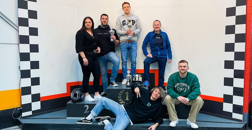 Gewinner 5 S beim Cartfahren Magnetbau Schramme