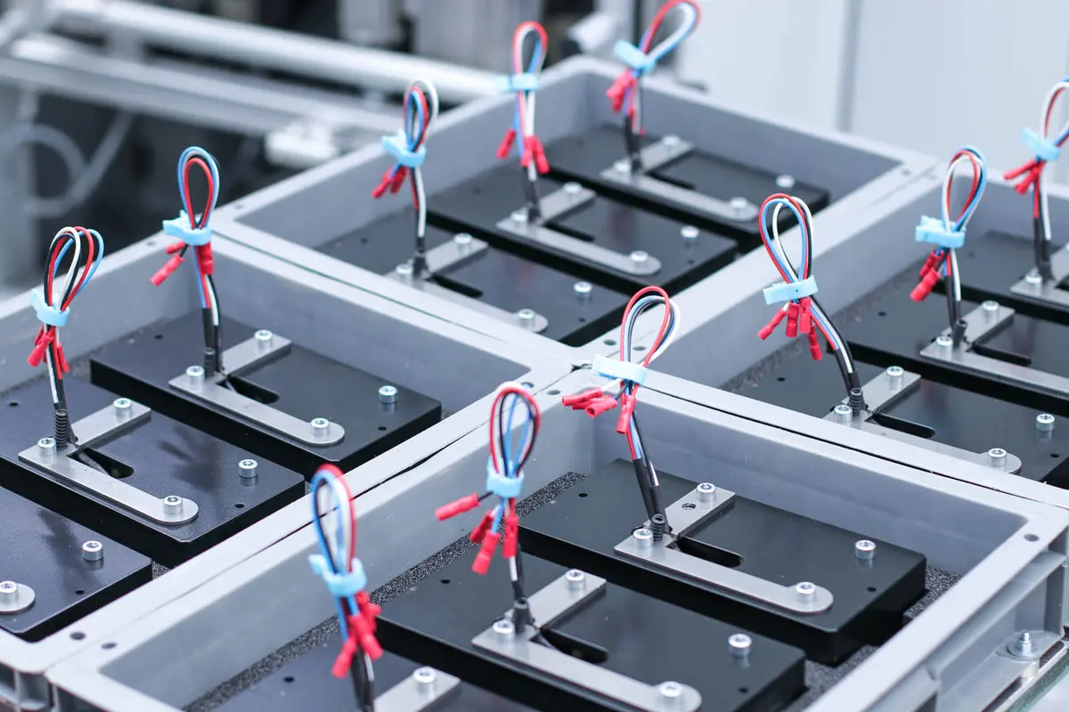 Nahaufnahme Elektromagnete von Magnetbau Schramme 