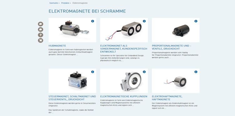 Magnetbau Schramme-Homepagerelaunch-Website-2019