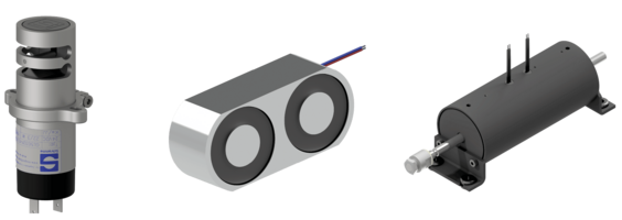 Schlauchklemmventil ,Haftmagnet und Doppelhubmagnet von Magnetbau-Schramme