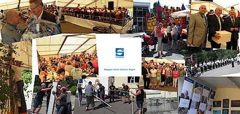 [Translate to Englisch:] Sommerfest und Jubiläum bei Schramme am Firmensitz Deggenhauser Tal